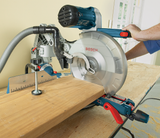 Bosch, GCM12SD, Miter Saw, 12 in; 15 A, 3 hp, 3,800 RPM, 52° left/60° right miter capacity, 47° left/right bevel capacity