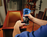 Bosch, GKF125CEN, Palm Router, 1.25 hp; 7 A, 16,000 to 35,000 RPM, Fixed Base