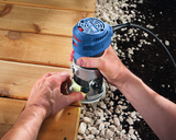 Bosch, GKF125CEN, Palm Router, 1.25 hp; 7 A, 16,000 to 35,000 RPM, Fixed Base