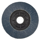 Weiler 50004 Tiger 7/8" Arbor, 4-1/2" Diameter, 80 Grit, Zirconium, Trimmable