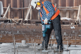 Bosch, RH1255VC, Rotary Hammer, 14.1 ft-lbs Impact Energy, 220 RPM, 15 A, 2760 BPM, 2 in SDS-Max