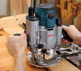Bosch, MRF23EVS, Fixed-Base Router, 2.3 HP, 15 Amp, 10,000 to 25,000 RPM, 1-5/8 in Depth Adjustment