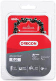 Oregon S40 AdvanceCut Chainsaw/Pole Saw Chain for 10-Inch Bar, 40 Drive Links, Low-kickback, Fits Echo, Sun Joe, Greenworks and more, Brown/a