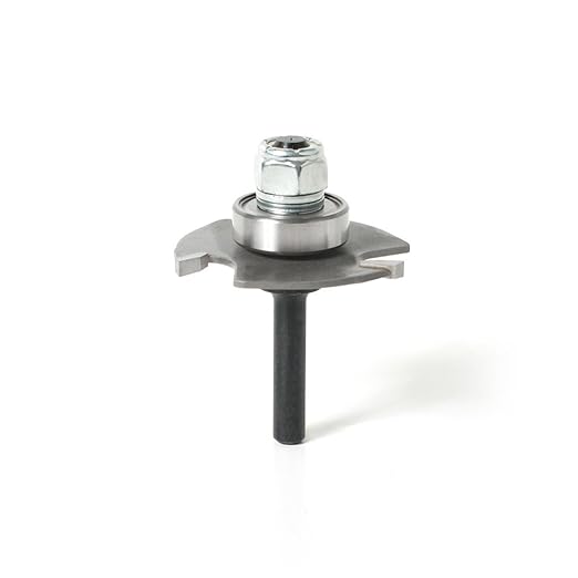 Amana Tool - 53410 Slotting Cutter Assembly 3 Wing x 1-7/8 Dia x 1/4 Shank