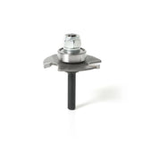 Amana Tool - 53410 Slotting Cutter Assembly 3 Wing x 1-7/8 Dia x 1/4 Shank