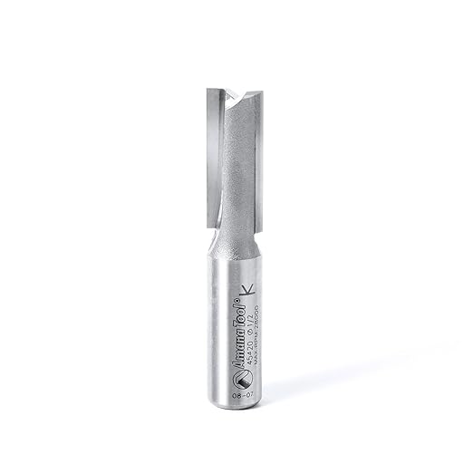 Amana Tool - 45420 Carbide Tipped Straight Plunge 1/2 Dia x 1-1/4 x 1/2" Shank