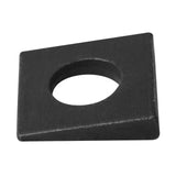 7/8" Beveled Square Washers Black Malleable Steel Steel Wedge Washers Tapered Bevel