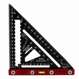 Martinez Tools Aluminum Rapid Square Metric Blade Red 4346-RD