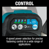 Makita XWT18Z 18V LXTÂ® Lithiumâ€‘Ion Brushless Cordless 4â€‘Speed Midâ€‘Torque 1/2" Sq. Drive Impact Wrench w/ Detent Anvil, Tool Only