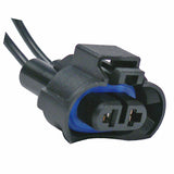 Pico 5340PT Headlight Connector Black Halogen Bulbs H8 H11 GM Ford Chrysler 2-18ga Lead 1/pk
