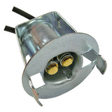 Pico 5401PT Universl Dbl Contact Sockt 7/8"- 1-1/8" Hole 2-16ga Lead Bulb 198 1034 1157 1/pk
