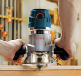 Bosch, MRF23EVS, Fixed-Base Router, 2.3 HP, 15 Amp, 10,000 to 25,000 RPM, 1-5/8 in Depth Adjustment