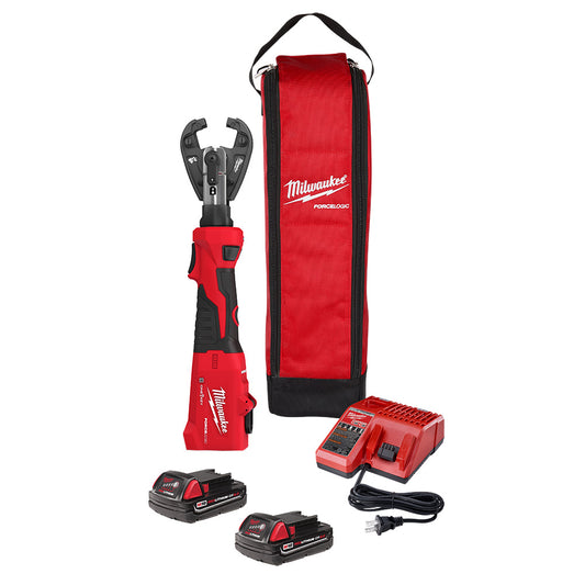 Milwaukee 2978-22K M18 FORCE LOGIC 6T Linear Utility Crimper Kit w/ Kearney Jaw
