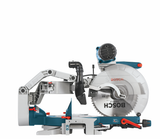 Bosch, GCM12SD, Miter Saw, 12 in; 15 A, 3 hp, 3,800 RPM, 52° left/60° right miter capacity, 47° left/right bevel capacity