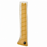 Martinez Tools - M1/M4 Curved Grip – Clear Overlay/Gold Cap - 4180-CGL