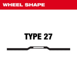 Milwaukee 49-94-0223 6" x .045" x 7/8" Ceramic+ Metal Cut Off Wheel - Type 1