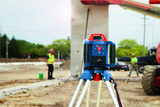 Bosch, GRL900-20HVK, Rotary Laser Kit, 1000 ft Range; ±1/8 in. Accuracy, Electronic Self-Leveling, Includes Tripod; Remote Control, Wall Mount