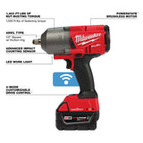 Milwaukee 2863-22R M18 FUEL w/ONE-KEY High Torque Impact Wrench 1/2" Friction Ring Kit
