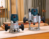 Bosch, MRF23EVS, Fixed-Base Router, 2.3 HP, 15 Amp, 10,000 to 25,000 RPM, 1-5/8 in Depth Adjustment