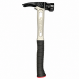 Martinez Tools 4122 M4 Titanium Handle M115oz Milled Steel Head Curved Grip Framing Hammer - Signature Series