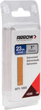 Arrow 23G25-1K Arrow 1-Inch Pin Nail, 1000-Pack