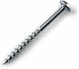 Kreg SML-C2-50 Zinc Pocket Screws, 2-Inch #8 Coarse Thread, Maxi-Loc Head (50 Count)