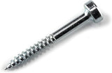 Kreg SPS-F125-100 Zinc Pocket Screws, 1-1/4 Inch #6 Fine Thread, Pan Head (100 Count)