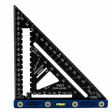 Martinez Tools Aluminum Rapid Square Metric Blade Blue 4346-BL