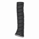 Martinez Tools - M1/M4 Curved Grip – Black Overlay/Silver Cap - 4180-BSL