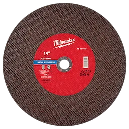 Milwaukee 49-94-0073 14" x 1/8" x 1" Metal Cut Off Wheel - Type 1