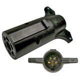 Pico 6594PT Trailer Adapter 7-Wy RV Blade Male With 6-Wy Round Pin Fml Unvsl Center Pin 1/pk