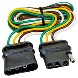 Pico 6596PT Trailer Adapter 4-Way Flat Extension  4' Long 1/pk