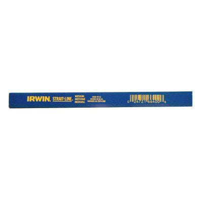 IRWIN, 66300, Carpenter Pencil, Medium Lead, 7 in Length, 0.500 in Width