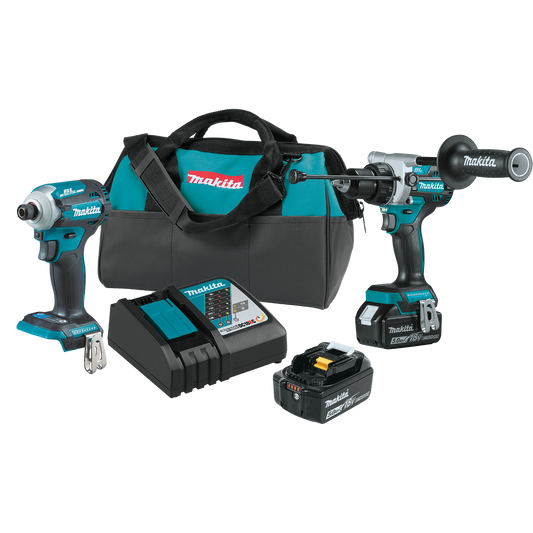 Makita XT288T 18V LXTÂ® Lithiumâ€‘Ion Brushless Cordless 2â€‘Pc. Combo Kit (5.0Ah)
