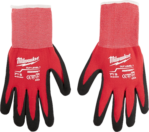 Milwaukee Cut Level 1 Nitrile Dipped Gloves