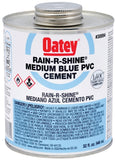 OATEY 32 OZ PVC RAIN-R-Shine Blue Cement (30894) (12/Each)