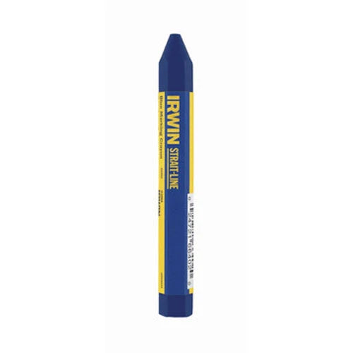 IRWIN, 66402, Lumber Crayon, 4.75 in; 0.56 in, Waterproof, Non-toxic, Blue