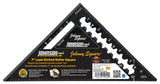 Johnson Level 1959-0700 Magnetic Johnny Square Aluminum Rafter Square, 7"
