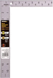Johnson Level CS10 Professional Easy-Read Steel Carpenter Square, 8" x 12"