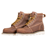 Occidental Leather Soft Moc Toe Work Boot - Brown