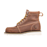 Occidental Leather Soft Moc Toe Work Boot - Brown