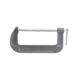 Vulcan Tools C-Clamp, 8 in Max Opening Size, 3-1/8 in D Throat, Steel Body, Gray Body