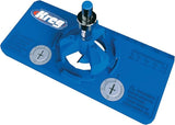 Kreg KHI-HINGE Concealed Hinge Jig – Precision Cabinet Door Hinge Tool – Drill Guide for Concealed (Euro) Cabinet Hinge Installation – Adjustable Boring Jig – 35mm cup-style concealed hinges