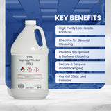 99% Isopropyl Alcohol (IPA) - 128 fl oz - Made in USA