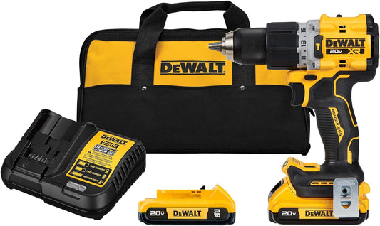 DeWalt DCD805D2 20V MAX XR Brushless Cordless 1/2 in. Hammer Drill/Driver Kit