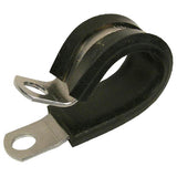 Pico 7318PT 3/4" ID Rubber Insulated Aluminum Clamp 1/4" Mount Hole 10/pk