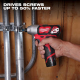 Milwaukee 2492-24 M12 Cordless LITHIUM-ION 4-Tool Combo Kit