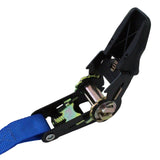 Boxer Ultra Secure Pro Pack 1" x 15' Ratchet Tie Down Set with S Hooks - 1500 lbs Breaking Strength
