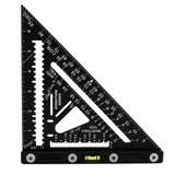 Martinez Tools Aluminum Rapid Square Imperial Blade Black 4345-BK
