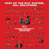 Milwaukee 2446-20 M12 Cordless Grease Gun